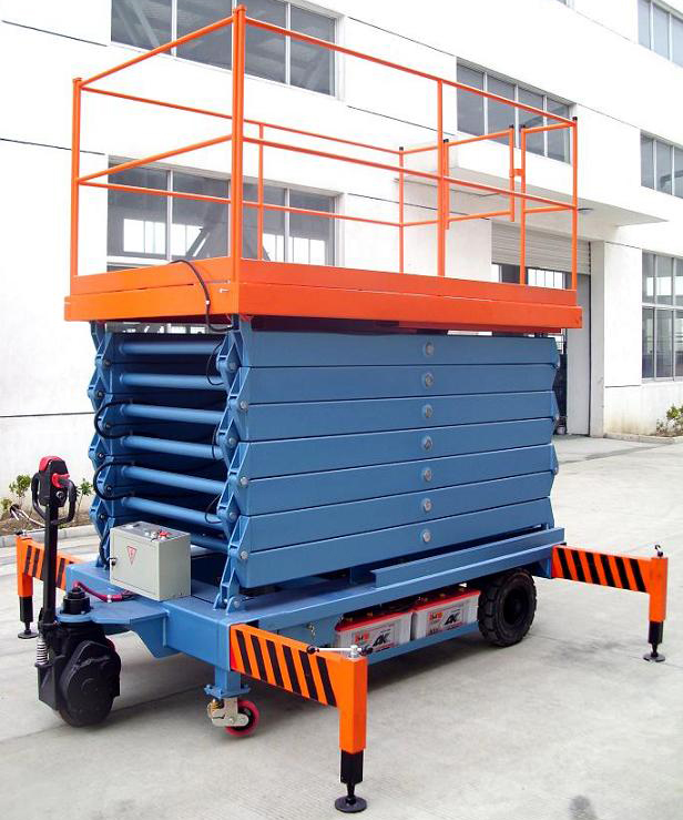 鹰潭助力行走剪叉式高空作业平台